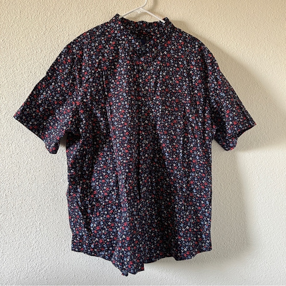 George Classic Fit Floral Button Up 3XL 54/56 Dressy Party Date Summer vacation